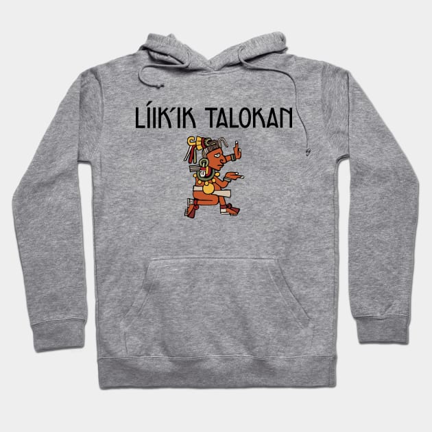 Líik'ik Talokan - Woman drawing - Dark version Hoodie by AO01